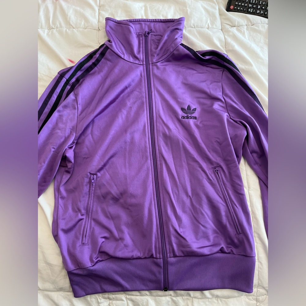Kids Adidas Purple Jacket